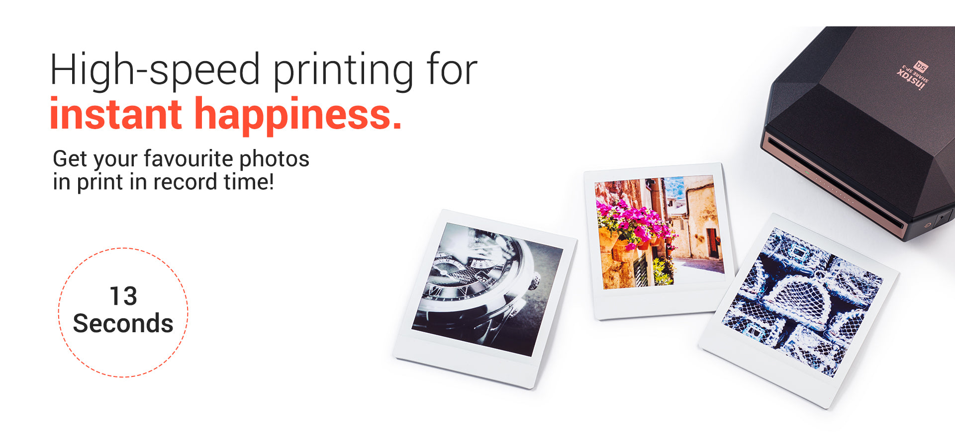Instax Share SP3 Square Plus - Print Images in 13 seconds