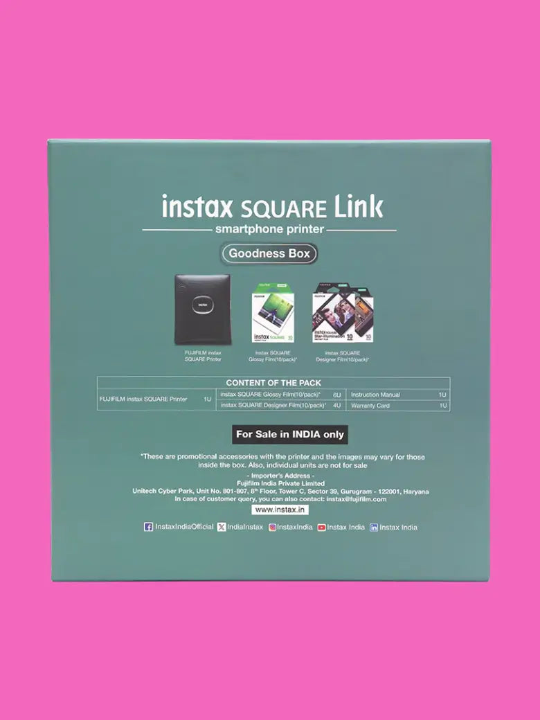 Instax SQ Link Goodness Box
