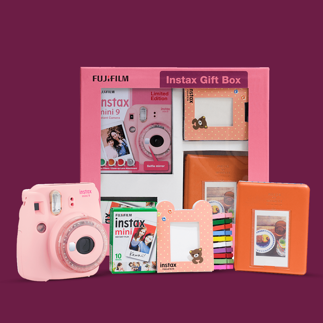 fujifilm instax mini 9 holiday gift set