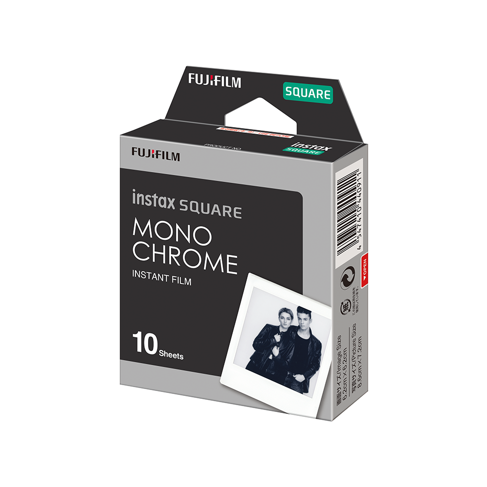 Instax square Monochrome Film Pack  (10 sheets)