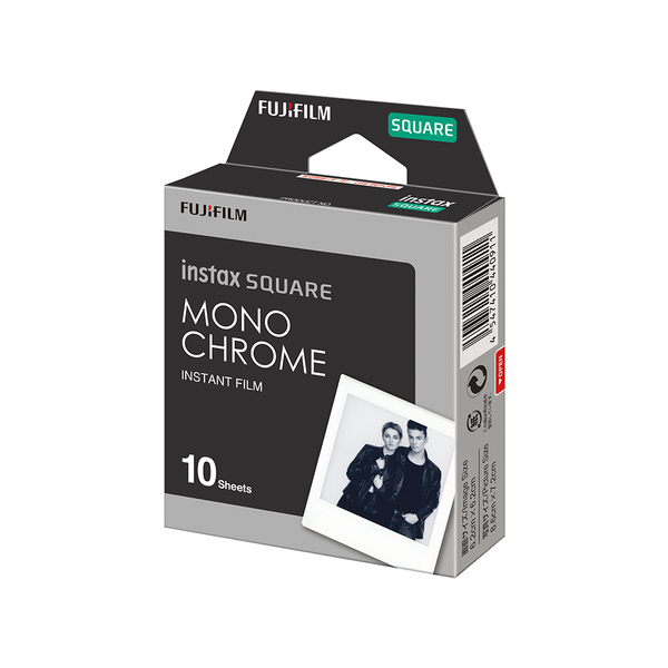 Instax Square Monochrome Film - 10 Sheets Per Pack