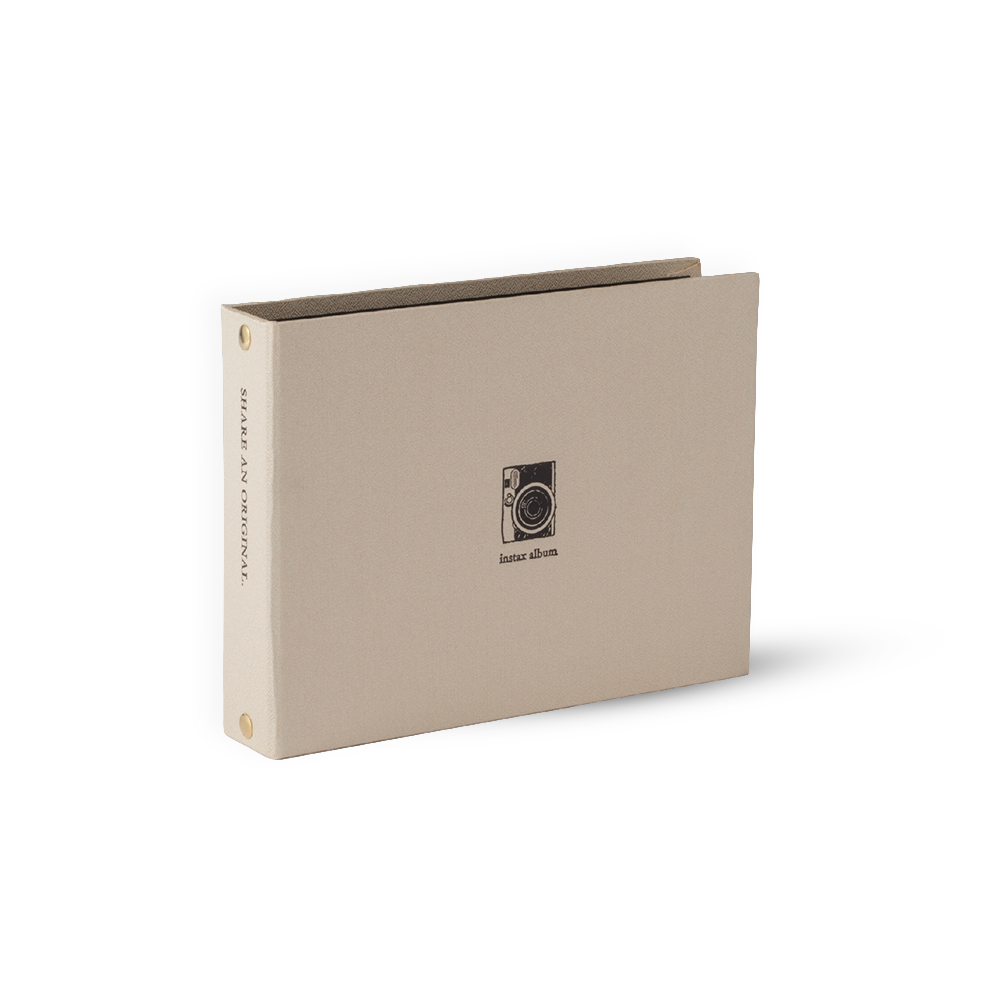 Buy Instax Two Ring Album Gold Online Fujifilm Instax