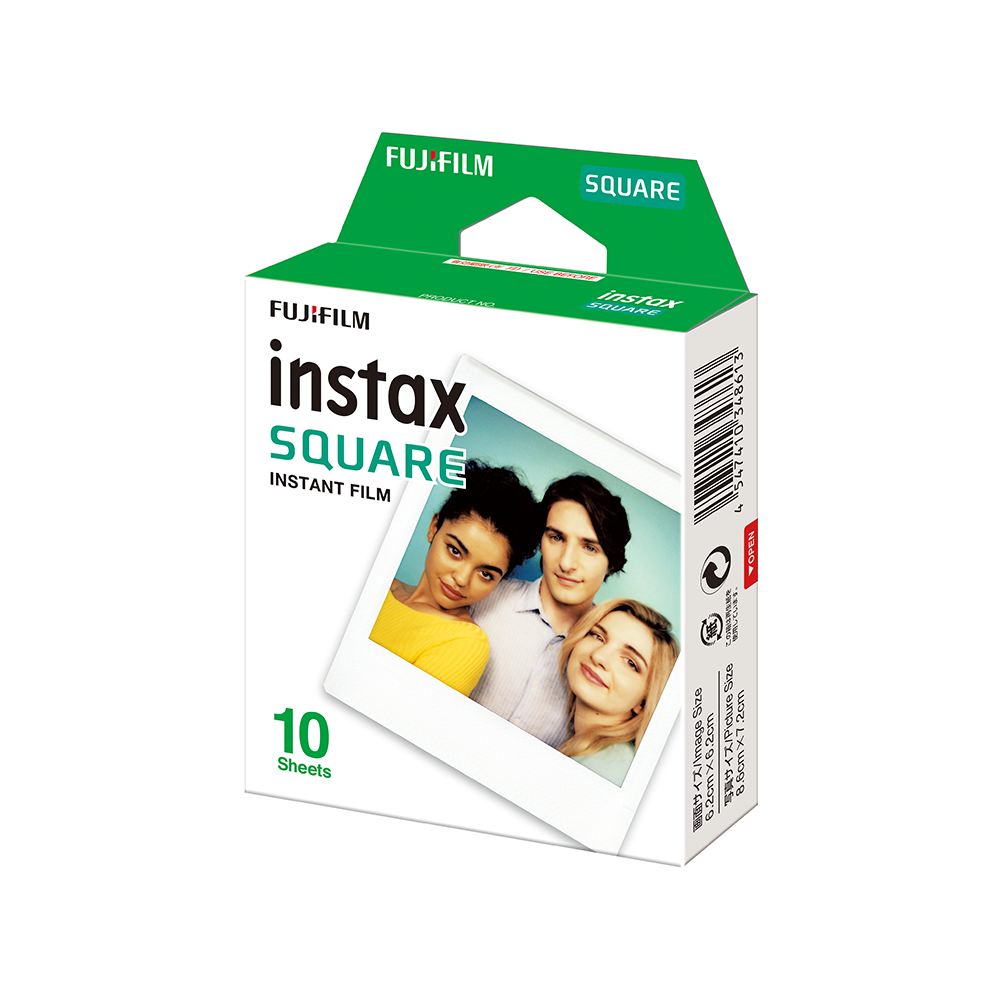 Instax square film - 10 sheets per pack