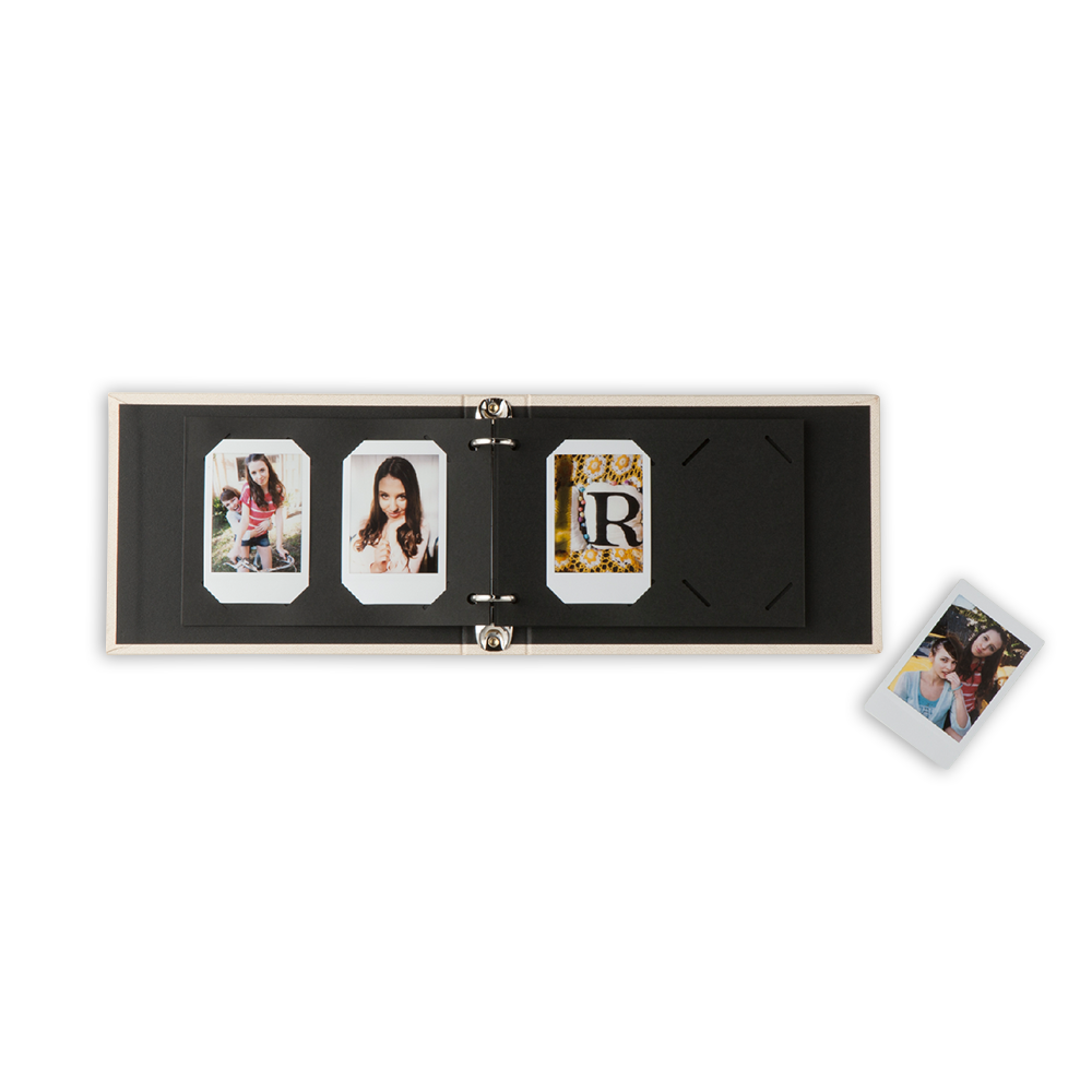Instax Two Ring Album - Gold