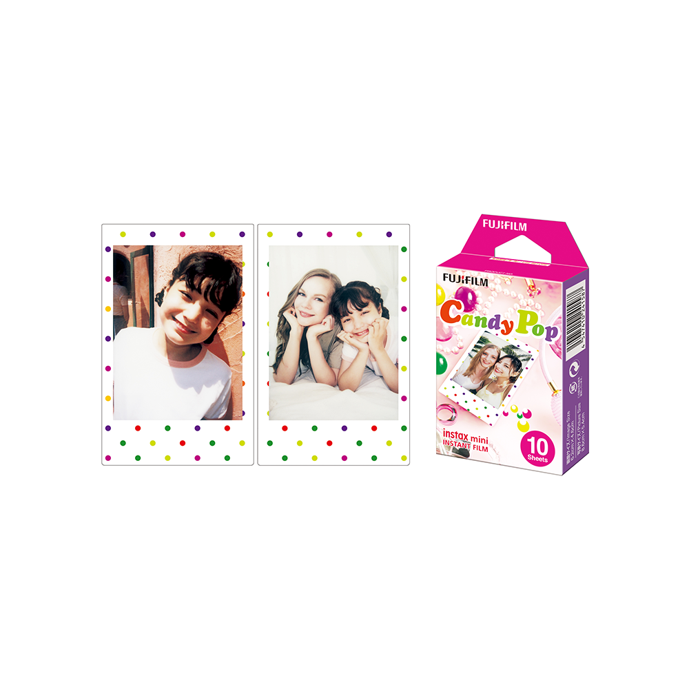 Instax Mini Designer Film- Candypop Frame (10 sheets)