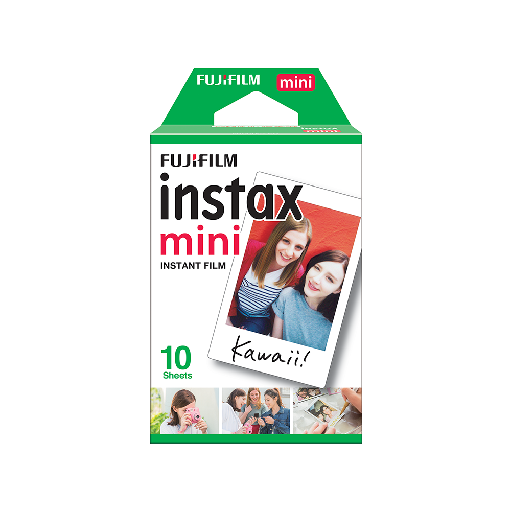 Fujifilm Instax Mini Black Papel Fotográfico para Cámaras Instax Mini