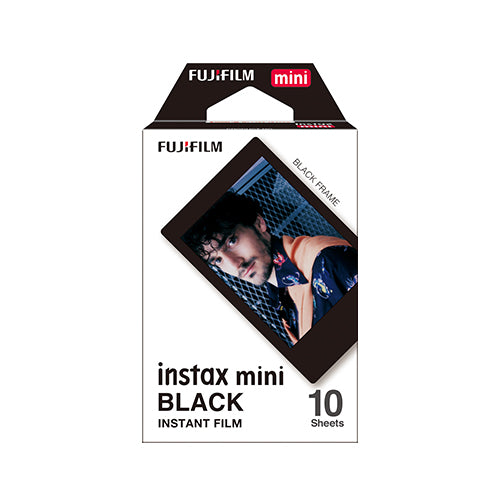 Instax Mini Designer Film - Black Frame - 10 Sheets Per Pack
