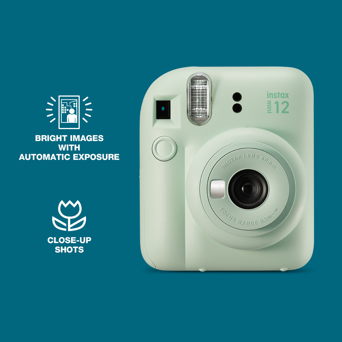 Instax Mini 12 Pastel Blue Best Memories