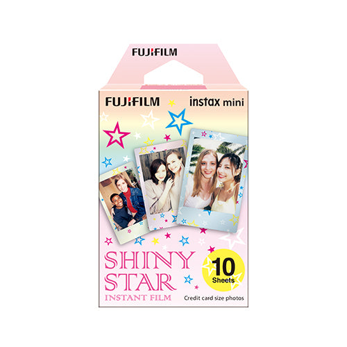 Instax mini designer film- Shiny star frame (10 sheets)
