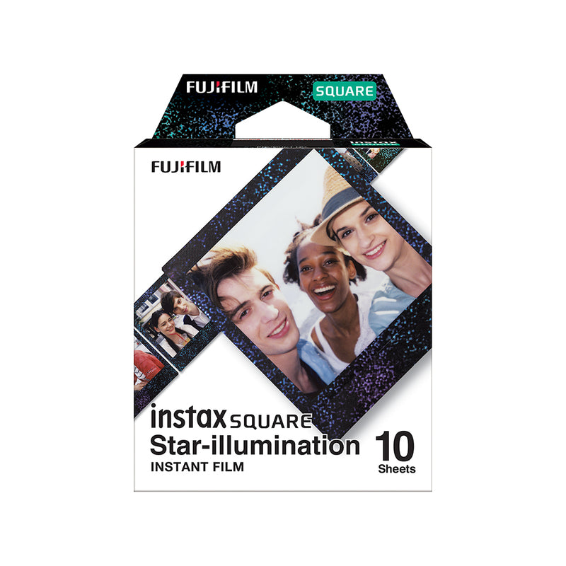 Instax Square Star Illumi Film - 10 Sheets Per Pack