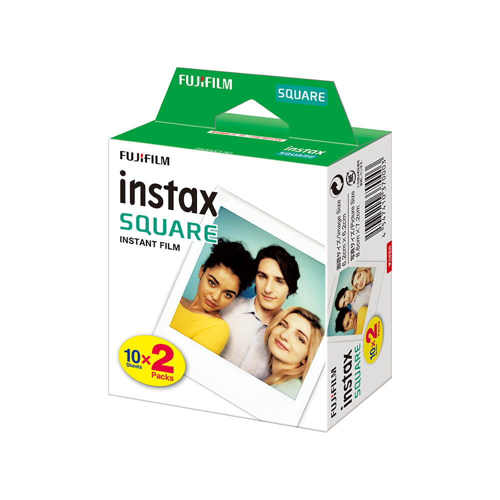 Instax Square Film - 20 Sheets Per Pack